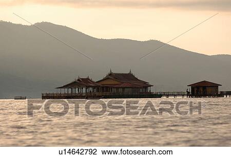 Small Island with huts on Inle Lake View Large Photo Image Stock Image - Small Island with huts on Inle Lake. Fotosearch