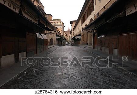 Stock Photograph - Ponte Vecchio - Florence, Italy. Fotosearch