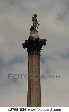 Picture - Trafalgar Square - London, England. Fotosearch