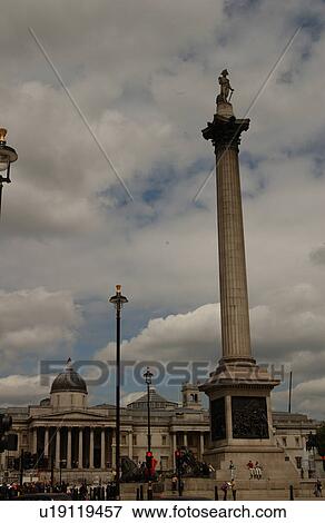 Trafalgar Square - London, England View Large Photo Image Stock Photo - Trafalgar Square - London, England. Fotosearch