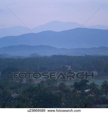 Stock Photo - Overview of Ixtapa landscape. Fotosearch