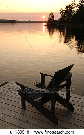Sunset views from dock View Large Photo Image Stock Photo - Sunset views from dock. Fotosearch