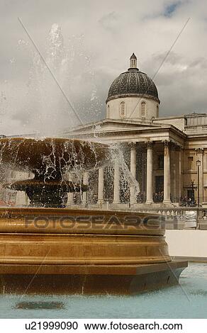 Trafalgar Square - London, England View Large Photo Image Stock Image - Trafalgar Square - London, England. Fotosearch