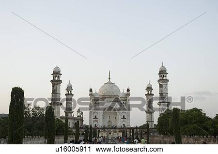 Facade of a building, Bibi Ka Maqbara, Aurangabad, Maharashtra, India View Large Photo Image Stock Image - Facade of a building, Bibi Ka Maqbara, Aurangabad, Maharashtra, India. Fotosearch