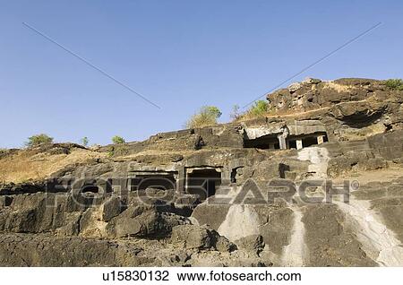 Old ruins of a cave, Ellora, Aurangabad, Maharashtra, India View Large Photo Image Stock Image - Old ruins of a cave, Ellora, Aurangabad, Maharashtra, India. Fotosearch