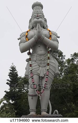 Low angle view of a statue of Hanuman, Tirupati, Tirumala Venkateswara Temple, Tirumala, Andhra Pradesh, India View Large Photo Image Stock Image - Low angle view of a statue of Hanuman, Tirupati, Tirumala Venkateswara Temple, Tirumala, Andhra Pradesh, India. Fotosearch