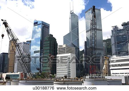 Buildings in Central District, Hong Kong View Large Photo Image Stock Photograph - Buildings in Central District, Hong Kong. Fotosearch