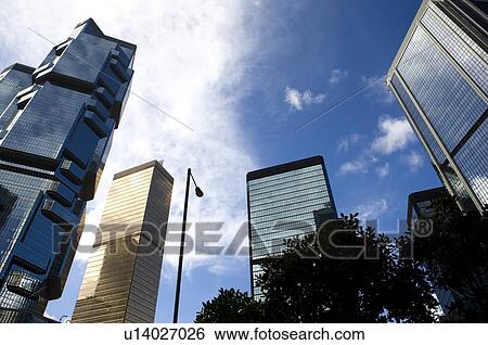 Stock Photograph - Cityscape in Central, Hong Kong. Fotosearch