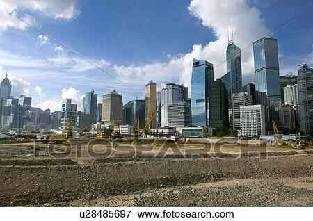 Stock Photo - Hong Kong cityscape during the day. Fotosearch