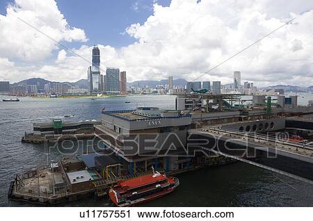 Hong Kong-Macau Ferry Pier, Hong Kong View Large Photo Image Stock Image - Hong Kong-Macau Ferry Pier, Hong Kong. Fotosearch