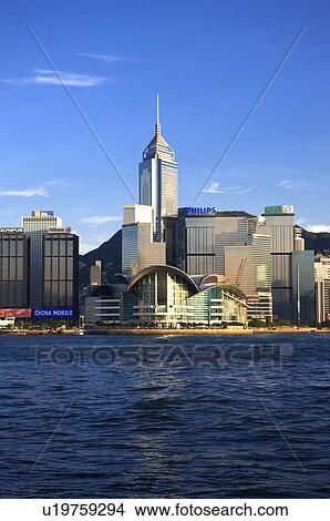 The Hong Kong Convention and Exhibition Centre, Wan Chai, Hong Kong View Large Photo Image Picture - The Hong Kong Convention and Exhibition Centre, Wan Chai, Hong Kong. Fotosearch