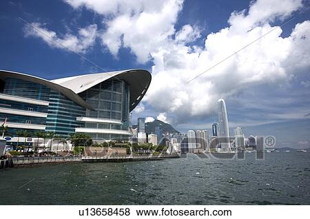 The Hong Kong Convention and Exhibition Centre, Wan Chai, Hong Kong View Large Photo Image Stock Photo - The Hong Kong Convention and Exhibition Centre, Wan Chai, Hong Kong. Fotosearch