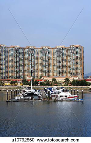 Stock Image - Gold Coast, Castle Peak Bay, Hong Kong. Fotosearch
