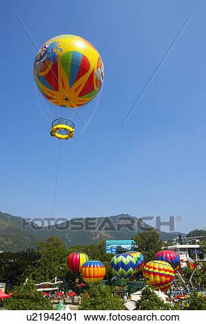 Stock Image - Ocean Park SkyFair, Ocean Park, Hong Kong. Fotosearch