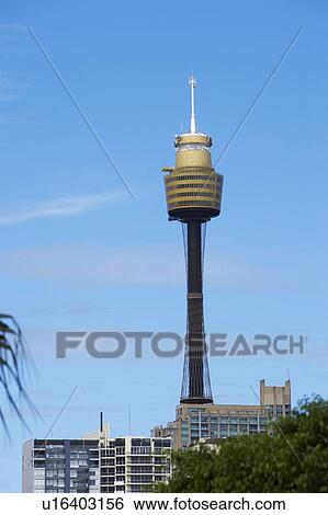 Stock Photograph - AMP Tower, Sydney, Australia. Fotosearch
