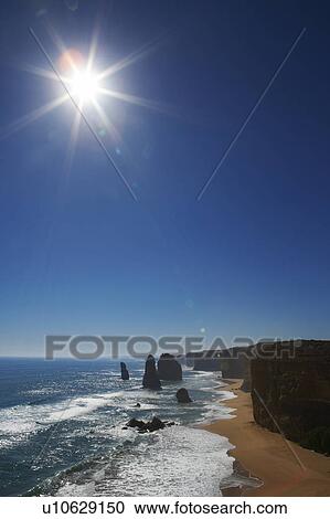Stock Image - Twelve Apostles, Great Ocean Road, Australia. Fotosearch