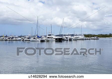 Picture - Yacth in Solider Point, Australia. Fotosearch