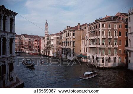 Stock Photo - Canal In Venice. Fotosearch