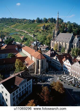 Country Town View Large Photo Image Stock Photograph - Country Town. Fotosearch