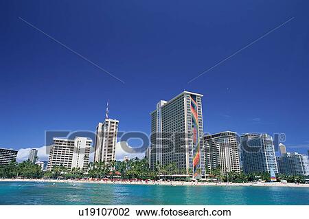 Stock Image - Honolulu. Fotosearch