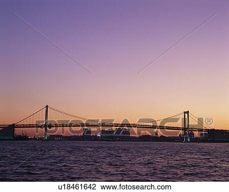 Rainbow Bridge At Sunset View Large Photo Image Stock Image - Rainbow Bridge At Sunset. Fotosearch