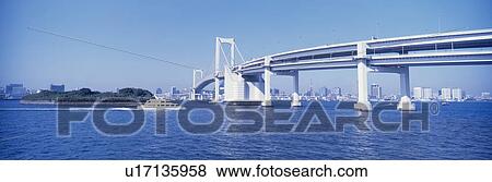 Rainbow Bridge View Large Photo Image Stock Photo - Rainbow Bridge. Fotosearch