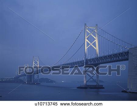 Stock Photography - Seto Large Bridge. Fotosearch