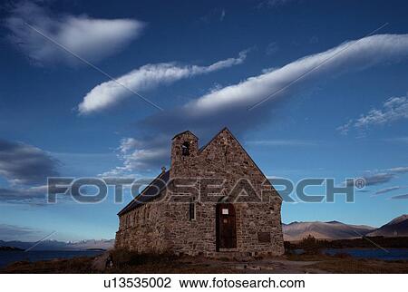 Stock Image - Stone Church. Fotosearch