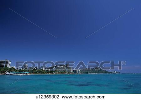 Stock Image - Honolulu. Fotosearch