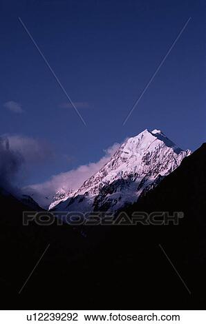Mount Cook View Large Photo Image Stock Image - Mount Cook. Fotosearch