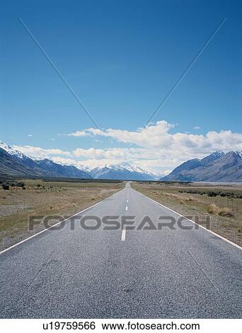 Road Leading To Mountains View Large Photo Image Stock Photograph - Road Leading To Mountains. Fotosearch