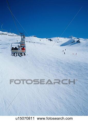 Ski Lift View Large Photo Image Stock Image - Ski Lift. Fotosearch