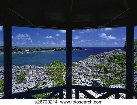 Picture - The Sea Seen From The Cottage. Fotosearch