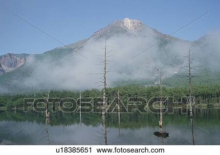 Stock Image - Pond Taisho In Kamikochi. Fotosearch