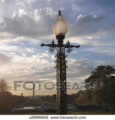 Stock Image - Washington Monument in Washington, D. C., USA.. Fotosearch