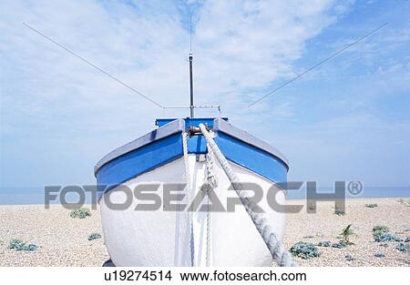 Boat on shingle beach, Dungeness, Kent, UK View Large Photo Image Picture - Boat on shingle beach, Dungeness, Kent, UK. Fotosearch