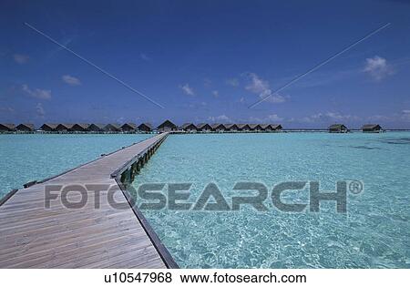 Stock Photo - The Bridge To The Cottage. Fotosearch