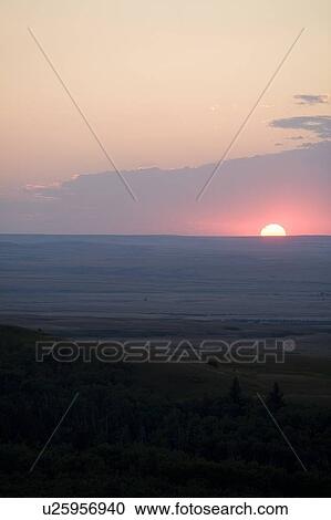 Sunset, Cypress Hills, Saskatchewan, Canada View Large Photo Image Stock Image - Sunset, Cypress Hills, Saskatchewan, Canada. Fotosearch