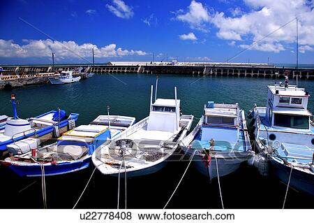 Nautical vessel in the harbor in Penghu, Taiwan View Large Photo Image Stock Photo - Nautical vessel in the harbor in Penghu, Taiwan. Fotosearch