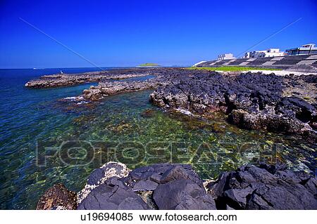 Stock Photography - The beautiful scenery of the ocean in Penghu, Taiwan. Fotosearch