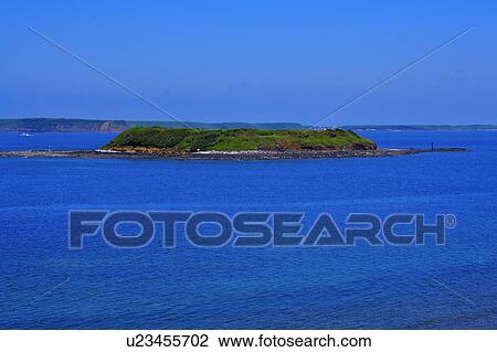 Stock Image - The island on the ocean in Penghu, Taiwan. Fotosearch