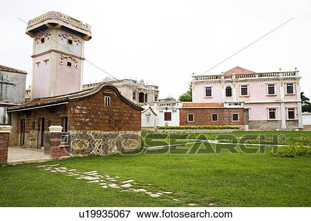 Deyue Tower in Shuitou Village, Jincheng Town, Kinmen County, Taiwan View Large Photo Image Stock Photo - Deyue Tower in Shuitou Village, Jincheng Town, Kinmen County, Taiwan. Fotosearch