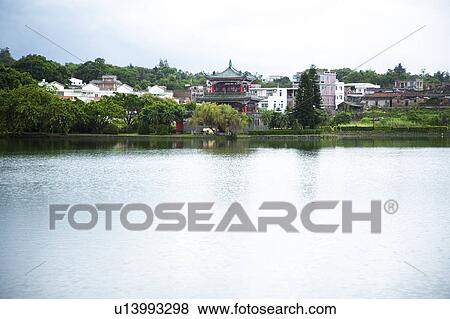 Gugang Lake in Jincheng Town, Kinmen County, Taiwan View Large Photo Image Stock Photo - Gugang Lake in Jincheng Town, Kinmen County, Taiwan. Fotosearch