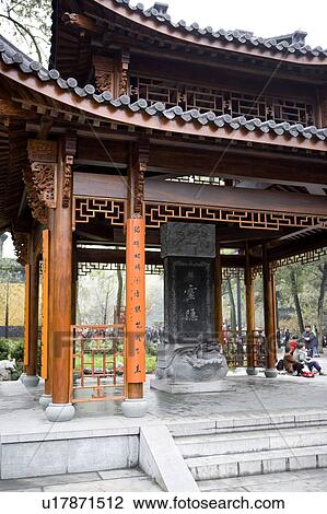 Lingyin Temple in Hangzhou, Zhejiang Province View Large Photo Image Stock Image - Lingyin Temple in Hangzhou, Zhejiang Province. Fotosearch