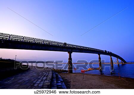 Bridge above the Fulong Beach in Fulong Village, Gongliao Township, Taipei County, Taiwan View Large Photo Image Stock Photograph - Bridge above the Fulong Beach in Fulong Village, Gongliao Township, Taipei County, Taiwan. Fotosearch