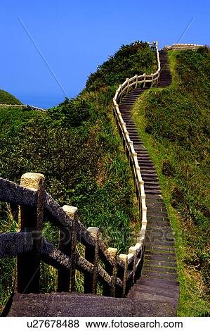 Lengu Trail in Bitou Cape, Taipei, Taiwan View Large Photo Image Stock Photo - Lengu Trail in Bitou Cape, Taipei, Taiwan. Fotosearch