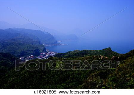 Stock Photography - Natural scenery in Bitou Cape in Taipei, Taiwan. Fotosearch