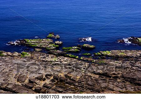 Stock Image - Natural scenery in Bitou Cape, Taipei, Taiwan. Fotosearch