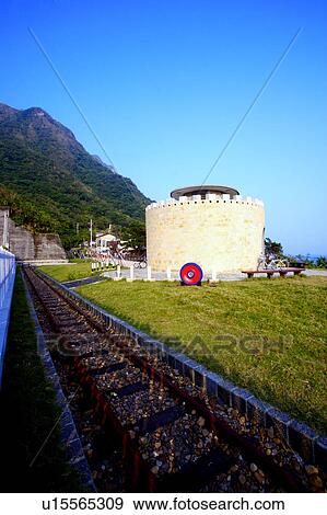 Railway in Taipei County, Taiwan View Large Photo Image Stock Photo - Railway in Taipei County, Taiwan. Fotosearch