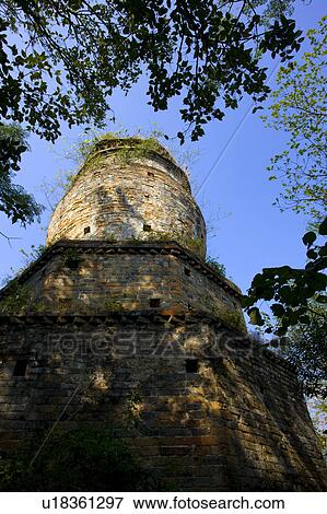 Stock Photo - Puxian Tower in Guilin, Guangxi Province, China. Fotosearch
